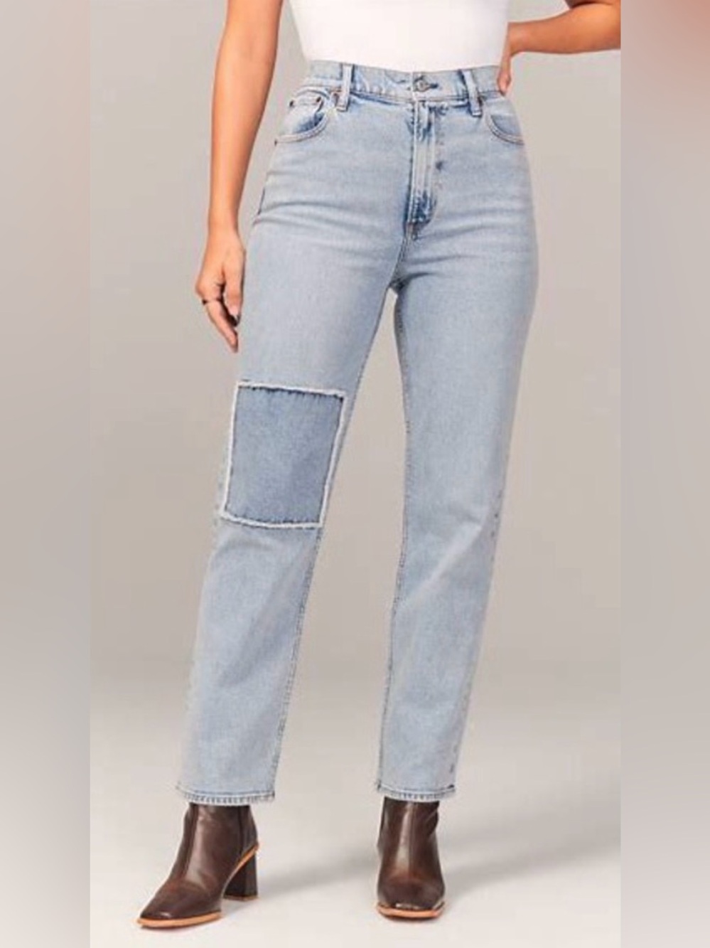 Abercrombie And Fitch Denim The Ankle Straight Jeans 27 4